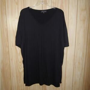 Love University Soft Stretch V-Neck Short Sleeve Top 3XL